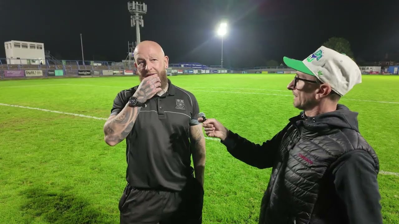 Graham Deakin Halesowen away FA Cup post match interview