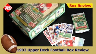 1992 Upper Deck Football Box Review