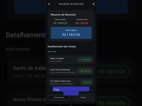 Calculadora de Rescisão CLT