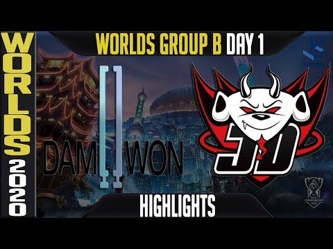 DWG vs JDG Highlights | Worlds 2020 Group B Day 1| LoL World Championship-Damwon Gaming vs JD Gaming
