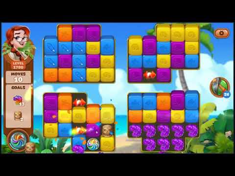 Lost Island Blast Adventure Level 1780 - NO BOOSTERS 🏝️ | SKILLGAMING ✔️