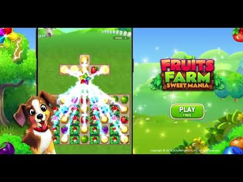 Fruits Farm: Sweet Match 3 games Video