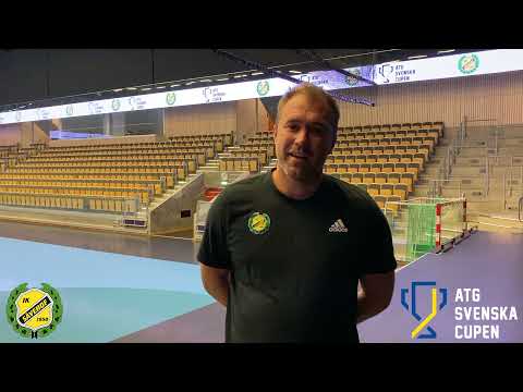 Michael Apelgren inför ATG Svenska Cupen mot Torslanda