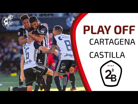 RESUMEN | Así fue el Cartagena CF - Real Madrid Castilla de la Fase de Ascenso a Segunda División