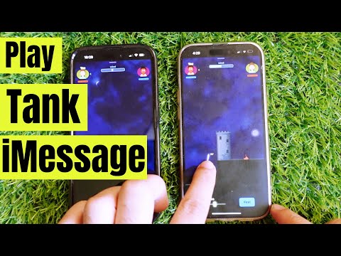 How to Play Tank Game in iMessage on iPhone (iOS 18) - YouTube
