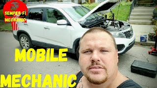 Mobile Mechanic Work Day {Episode 13}-2011 Kia Sorento 3.5L Alternator Replacement