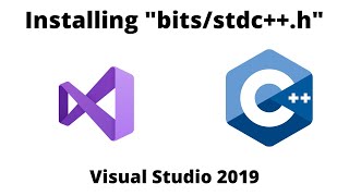 Installing stdc++.h in Visual Studio