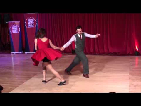 ESDC 2015 - Advanced Lindy Hop Classic Showcase - Finals - JB Mino & Tatiana Udry