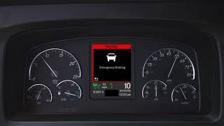 Freightliner Cascadia ICU Dash   Navigation of Driver Assistance