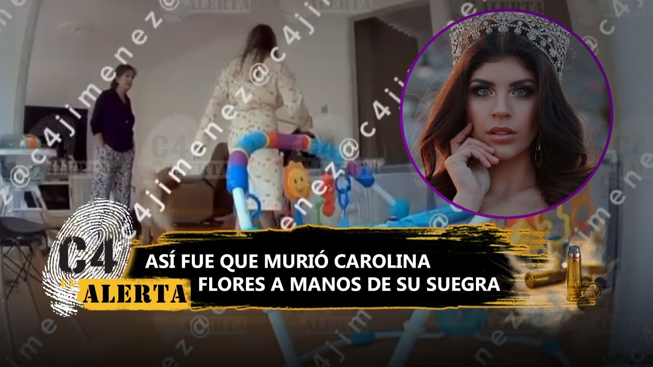 "Me hizo enojar": Suegra de Carolina Flores, exreina de belleza, le disparó 7 veces; revelan VIDEO
