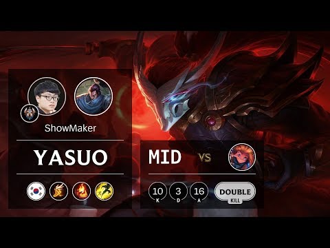Yasuo Mid vs Zoe - KR Challenger Patch 9.14