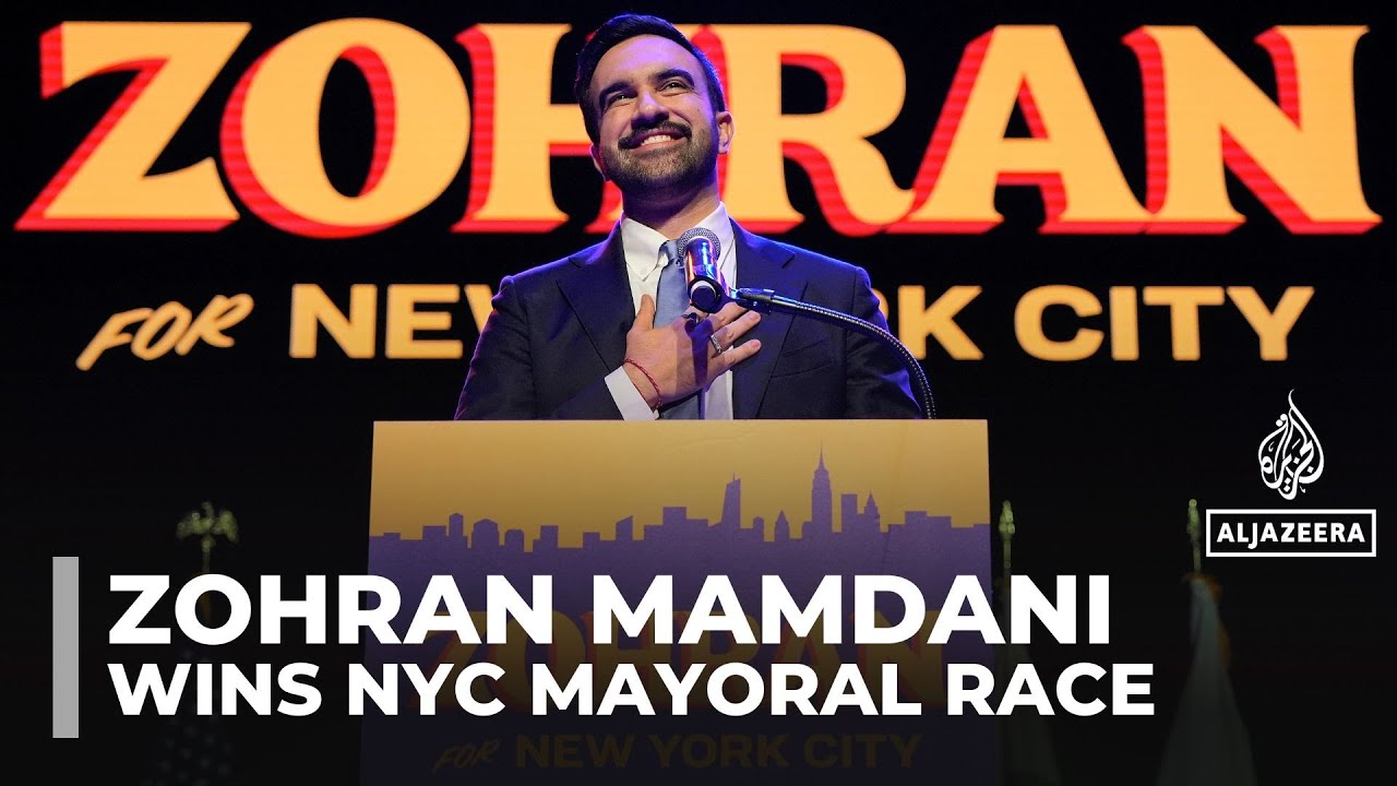 Zohran Mamdani elected as New York City’s first Muslim mayor in historic win