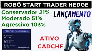 OFERTA DE LANÇAMENTO ROBÔ START TRADER COM 3 SETUP