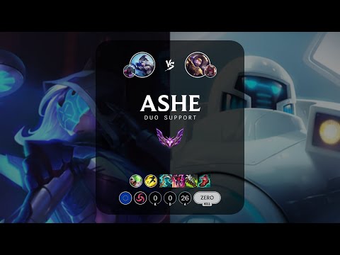 Ashe Support vs Blitzcrank - EUW Master Patch 13.1
