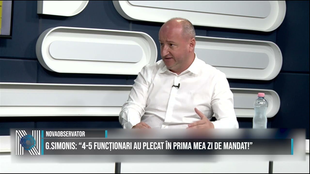 G.Simonis: “4-5 funcționari au plecat în prima mea zi de mandat!”