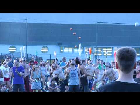 7 Ball Endurance - EJC 2015 Bruneck (European Juggling convention)