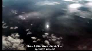 FLAT EARTH UFO'S all over on flight to Spain Amazing footage May 2015