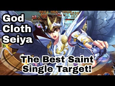Damage nya God Cloth Seiya (beuh) | Push Galactic | - | Saint Seiya Awakening |