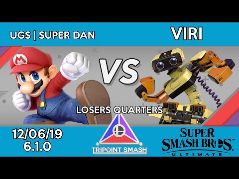 Tripoint Smash 88 - Losers Quarters - UGS | Super Dan(Mario) Vs. Viri(ROB)