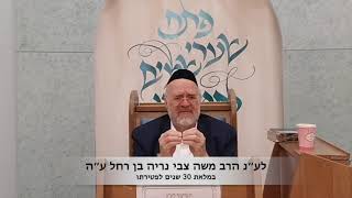 הרב רוזנבלום ברוך וישב תשפ״ו (קהילת אבני החושן) - התמונה מוצגת ישירות מתוך אתר האינטרנט יוטיוב. זכויות היוצרים בתמונה שייכות ליוצרה. קישור קרדיט למקור התוכן נמצא בתוך דף הסרטון