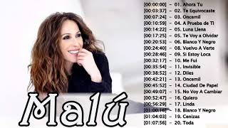 Malu Grandes Exitos Enganchados | Sus Mejores Éxitos | Completo 2018