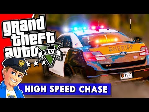 GTA 5 LSPDFR "High Speed Chase" | GTA 5 Realistic Police Mod