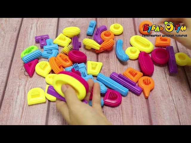 Конструктор DIY Creative мягкий с 3лет - видео