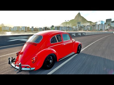 Racha Insano De Fusca Turbo - Essa Corrida Foi Muito Engraçada 😂🤣 Forza Motorsport 7 Online