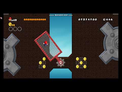 Newer Super Mario Bros Wii Low% Run - C-:tower: Clockwork Tower