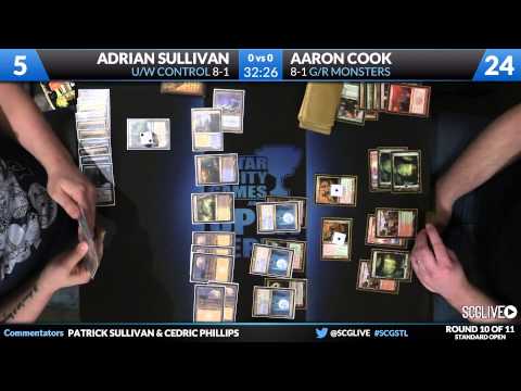 SCGSTL - Standard - Round 10 - Adrian Sullivan vs Aaron Cook