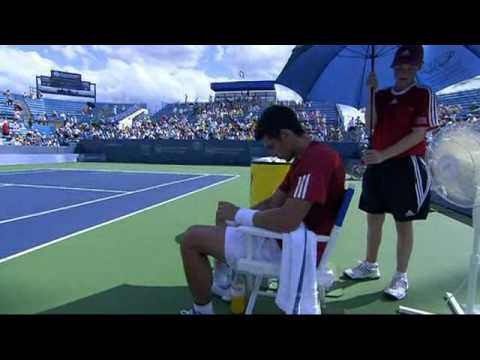 Cincinnati 2009 R3 - Djokovic vs Chardy (First set)