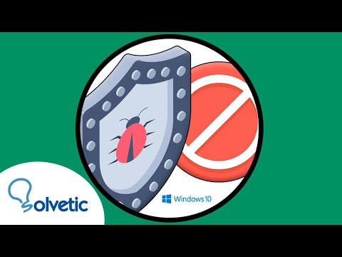 Desactivar temporalmente Antivirus Windows 10 | Windows Defender - Solvetic