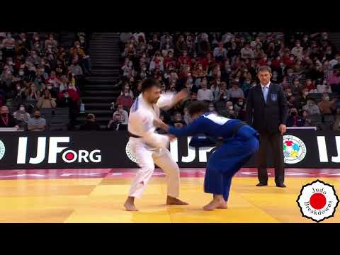 Vazha Margvelashvili vs. Isaiah Ramirez - U66 Mens Judo Grand Slam Paris 2022