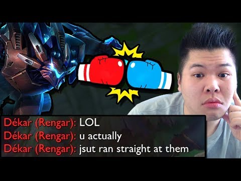 PANTS UDYR FINALLY FACES SCRUBNOOB'S RENGAR! - Challenger to RANK 1
