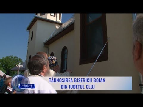Târnosirea Bisericii Boian din județul Cluj