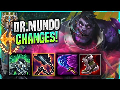 KOREAN CHALLENGER TRIES DR.MUNDO WITH NEW CHANGES! - Challenger Plays Dr.Mundo JUNGLE vs Lee Sin! |