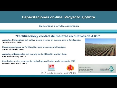 , title : 'Fertilización y control de malezas en cultivos de AJO'