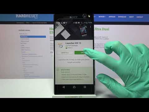 How to Get iOS Launcher in SONY Xperia C5 Ultra– Apply iOS Layout