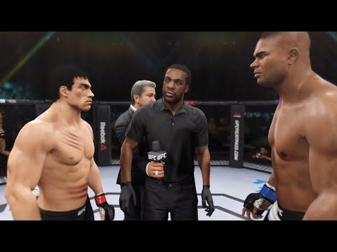 Alistair Overeem vs. Bruce Lee (EA Sports UFC 2) - Rematch 🐲 - Dragon Fights 🐉