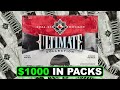 Opening 1000 Worth Of Packs Of 2024 25 Upper Deck Ultimate Collection Hockey Hobby