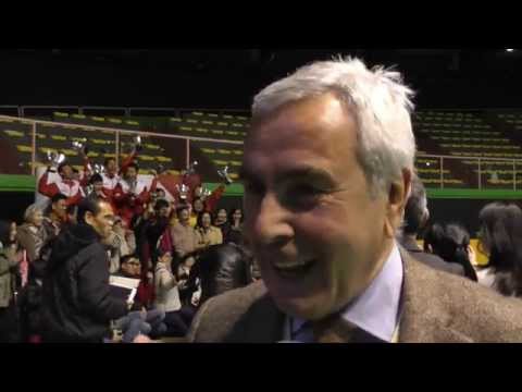 YONEX ITALIAN JUNIOR 2015 - Riccardo Viola (Presidente CONI Lazio)