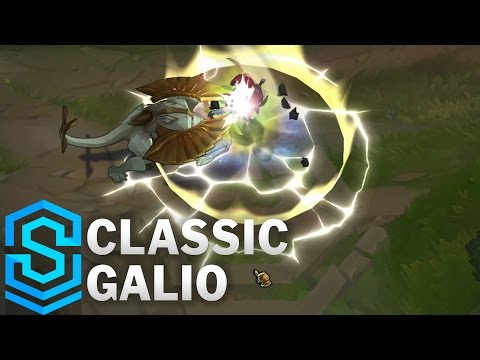 Classic Galio (2017 Rework), the Colossus - Ability Preview - League of Legends