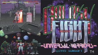Galaxy Fight Universal Warriors Neo Geo - C&M Playthrough