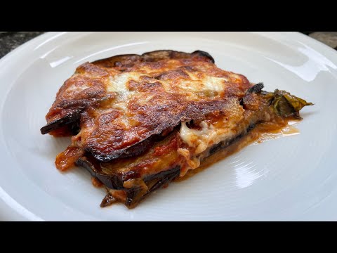 PARMIGIANA DI MELANZANE❤️eggplant parmesan made in Italy