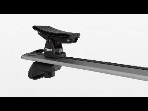 Thule WingBar Evo Load Bars for Evo Roof Rack System (2 Pack) - Silver and Black colors available