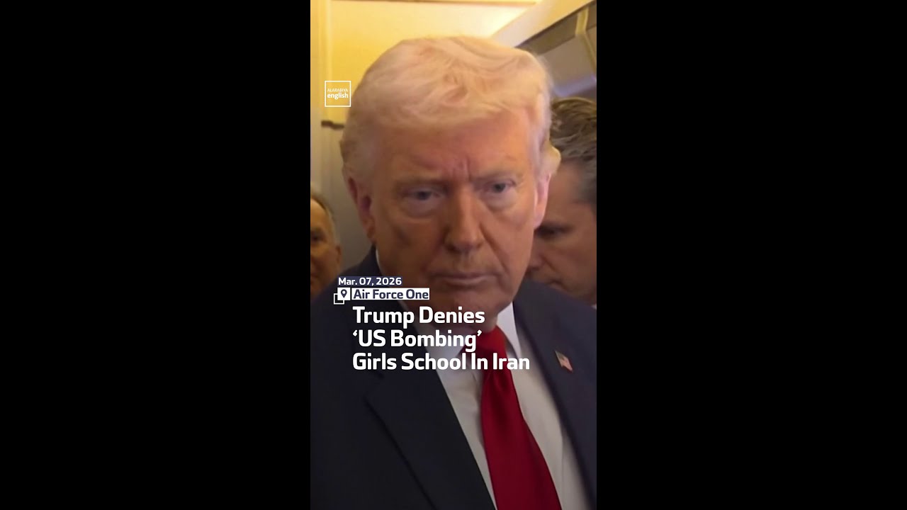 Video | Trump Denies ‘US Bombing’ Girls School In Iran