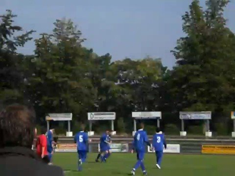 RKDVC A1 - De Zwerver A1: Goal Lars Kievits