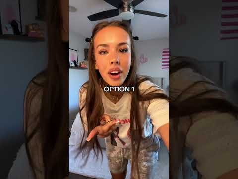 WHICH OUTFIT IS BETTER?? #gdwm #back2school #ootd #xyzbca