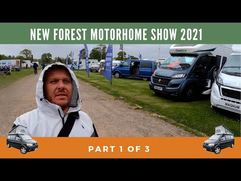 New Forest Motorhome Show Part 1 - Exploring Motorhomes