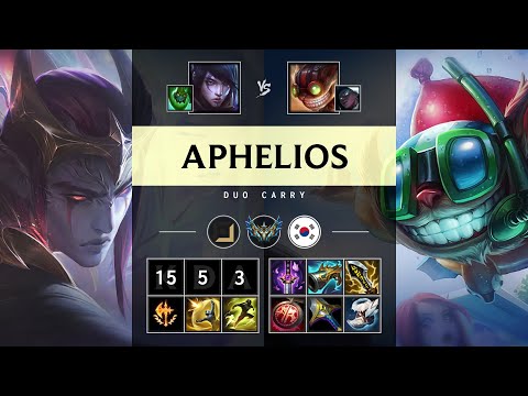 Aphelios ADC vs Ziggs - KR Challenger Patch 25.13